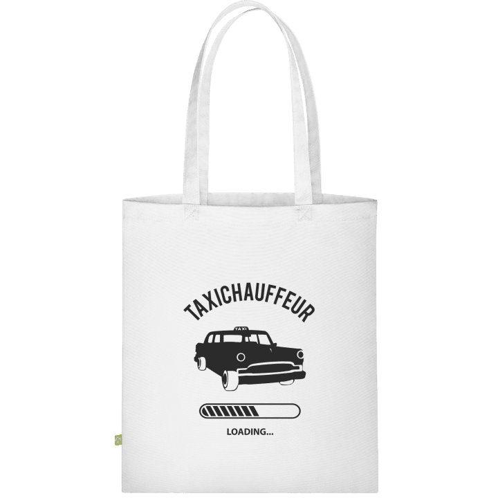 Taxichauffeur loading Stofftasche contain pic