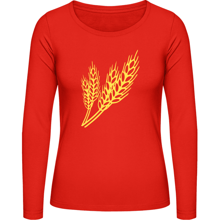 cereales granos Camisa de manga larga para mujer contain pic