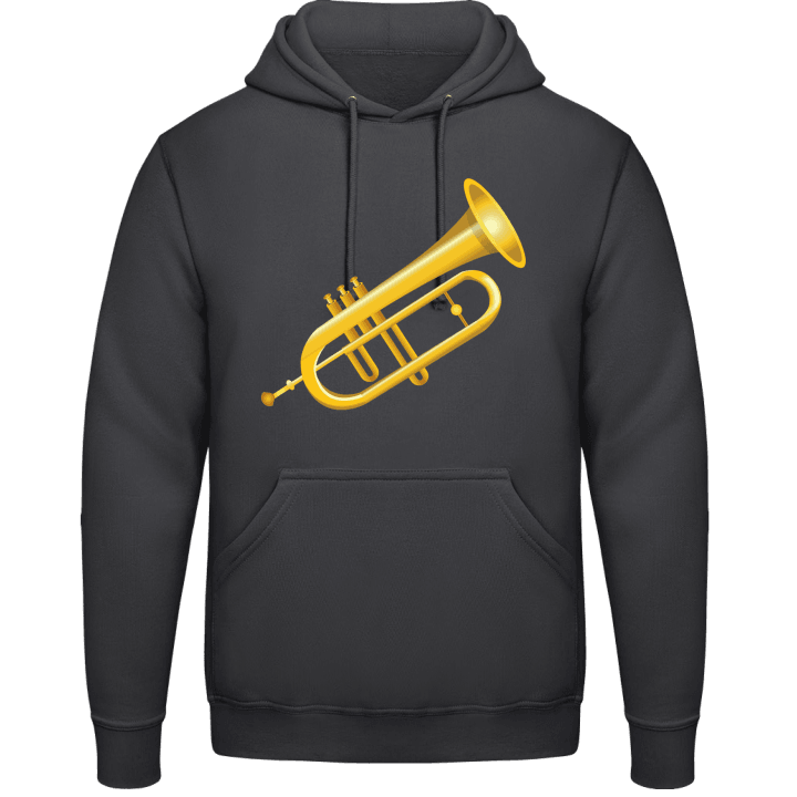 Golden Trumpet Felpa con cappuccio contain pic