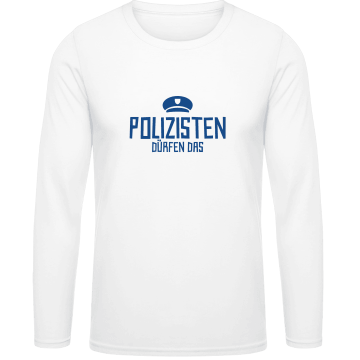 Polizisten dürfen das T-shirt à manches longues contain pic
