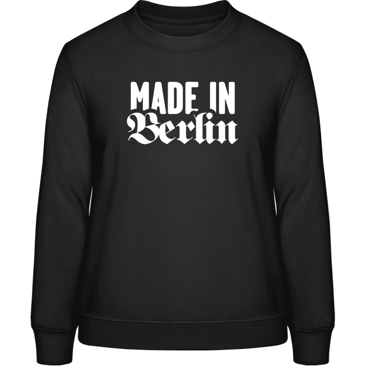 Made In Berlin City Frauen Sweatshirt contain pic