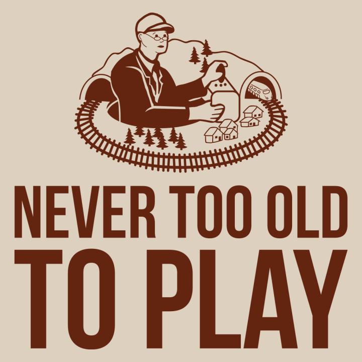 Never Too Old To Play Hættetrøje 0 image