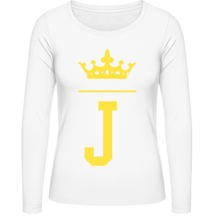 J Initial Frauen Langarmshirt 0 image