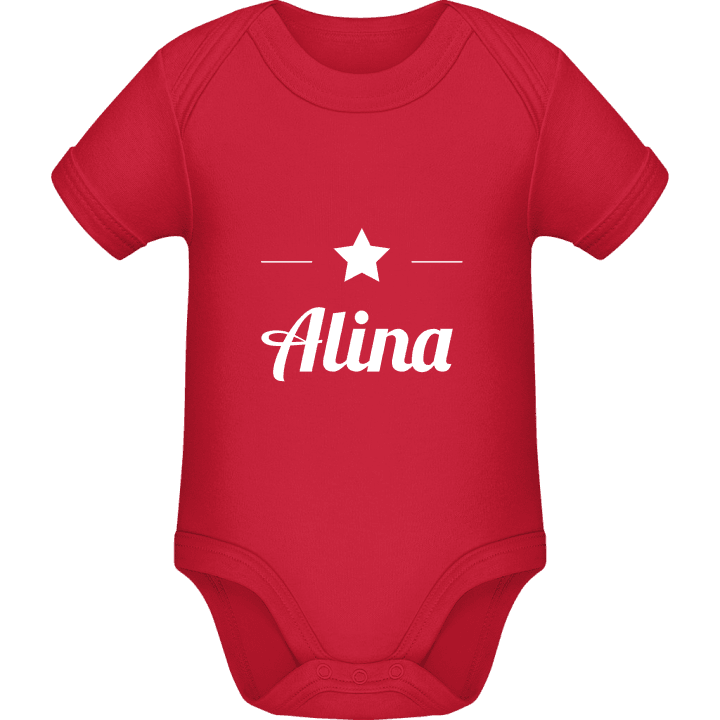Alina Star Baby Romper contain pic