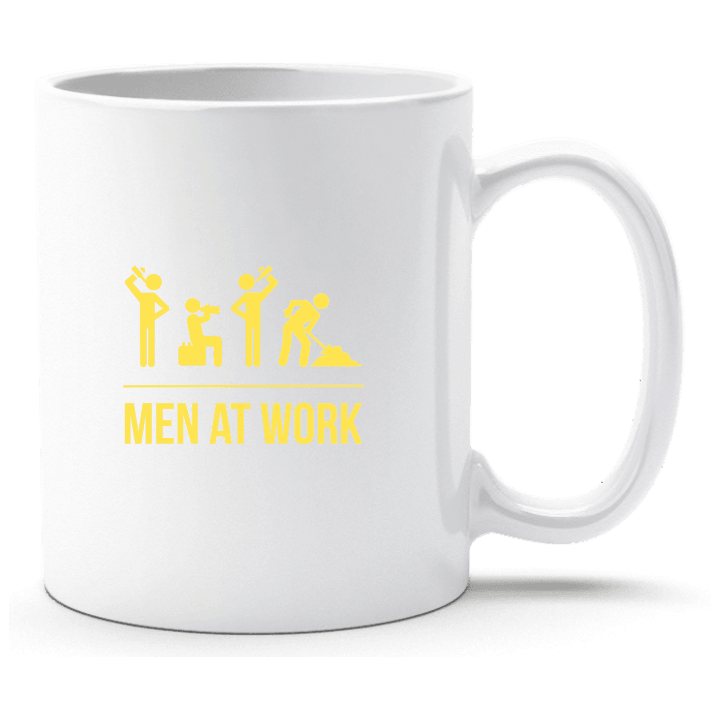 Men At Work Cup contain pic