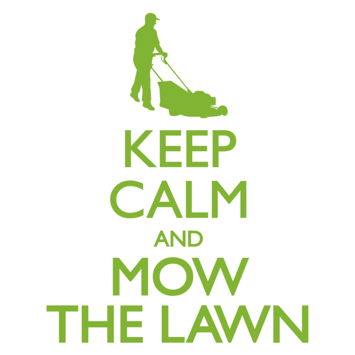 Keep Calm And Mow The Lawn T-shirt à manches longues pour femmes 0 image