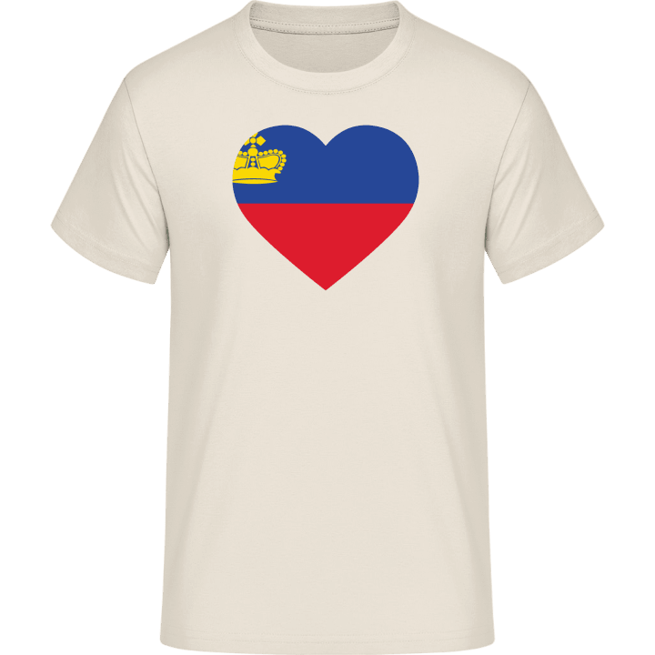 Liechtenstein Heart T-skjorte 0 image