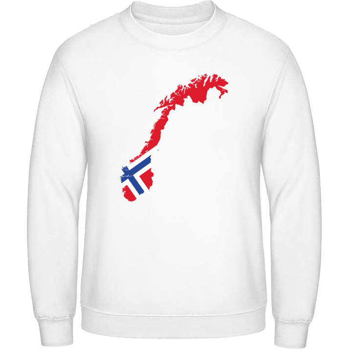 Norwegen Landkarte Sweatshirt contain pic