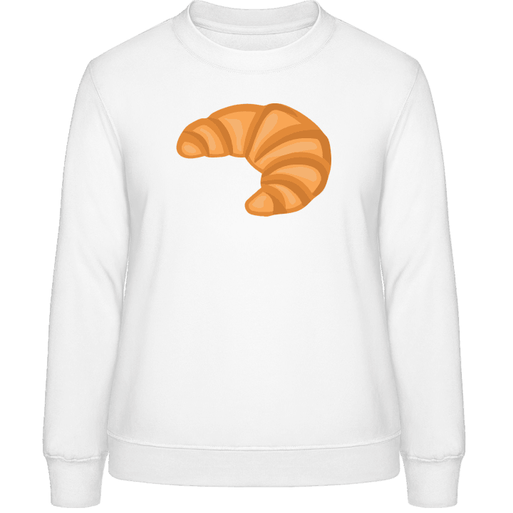 Croissant Sweatshirt för kvinnor contain pic