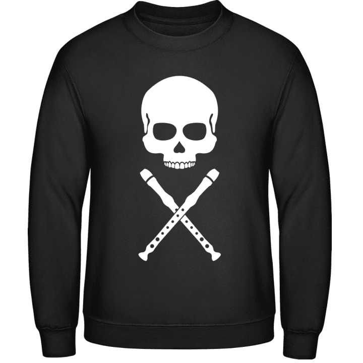 Skull And Recorders Sweatshirt contain pic