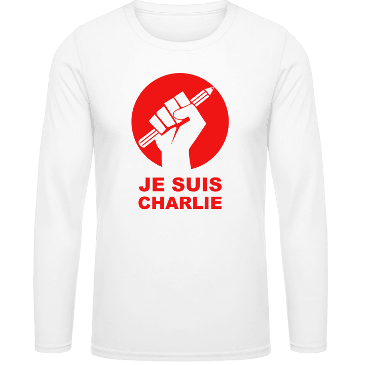 Je Suis Charlie Freedom Of Speech Langermet skjorte contain pic