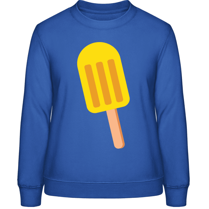 Yellow Ice cream Sweatshirt för kvinnor contain pic