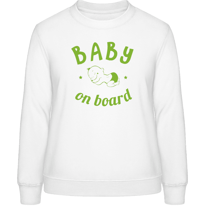 Baby on Board Pregnant Sweatshirt til kvinder 0 image