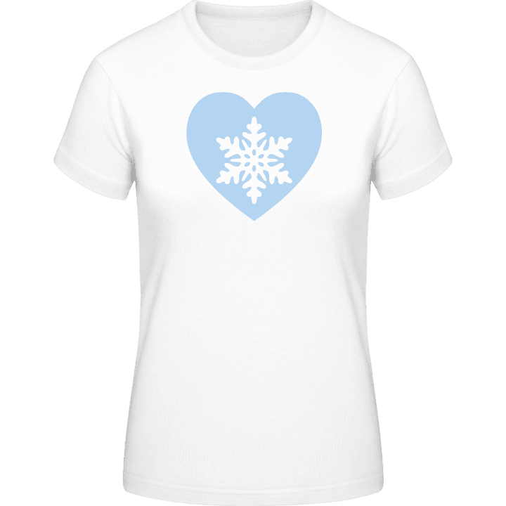 Snowflake Heart Vrouwen T-shirt 0 image