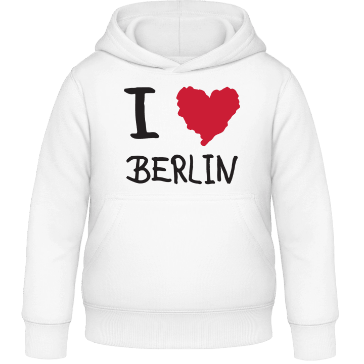 I Heart Berlin Logo Felpa con cappuccio per bambini contain pic