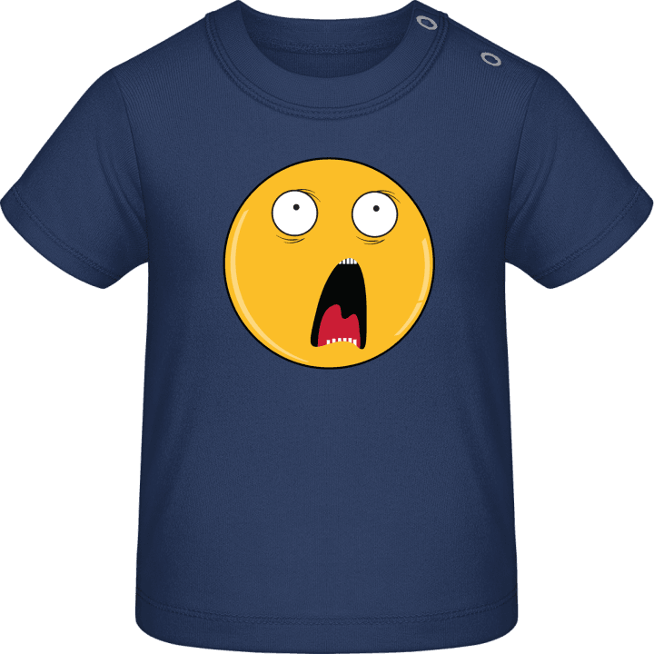 Panic Smiley Baby T-Shirt contain pic