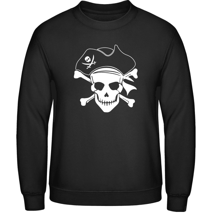 Pirate Skull With Hat Sweatshirt 0 image
