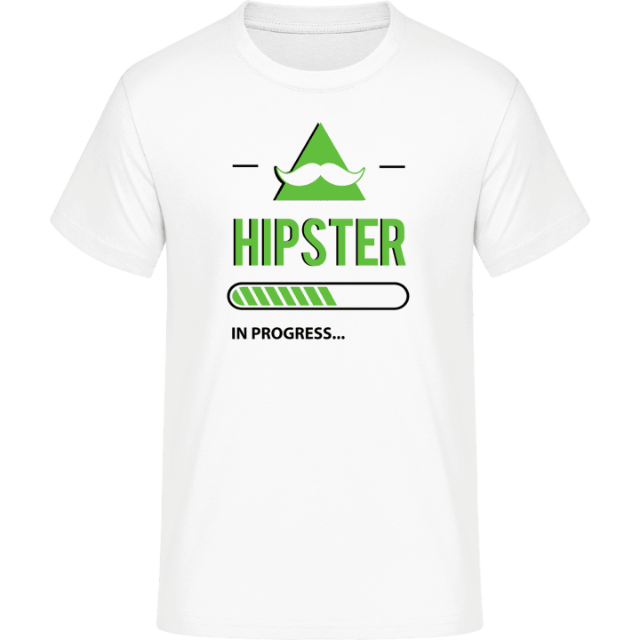 Hipster in Progress T-skjorte 0 image