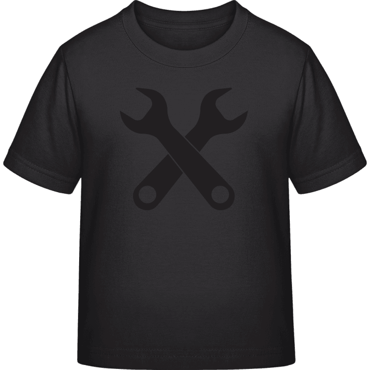 Crossed Spanners Kinderen T-shirt contain pic