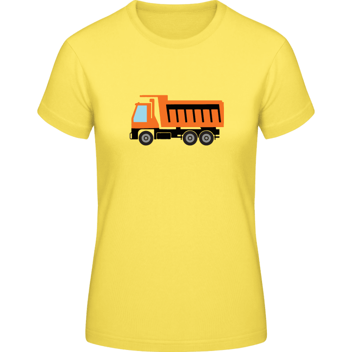 camion à benne basculant T-shirt pour femme contain pic