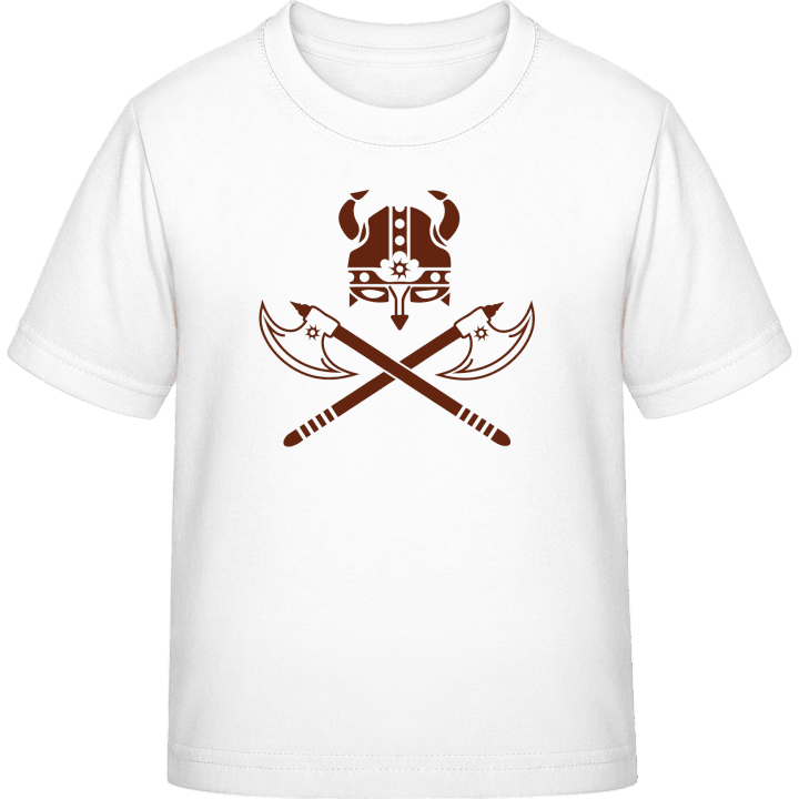 Viking helmet and ax Kids T-shirt 0 image