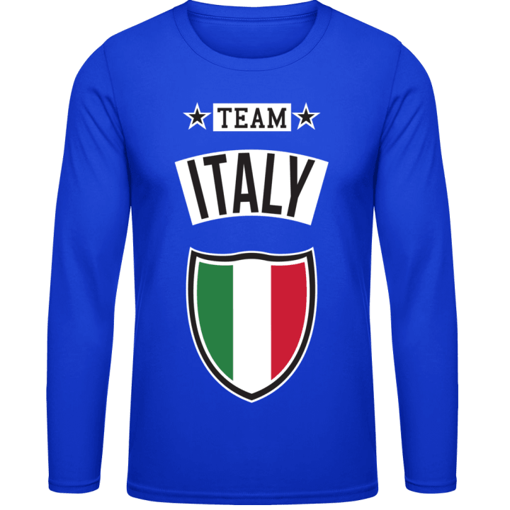 Team Italy Calcio Camicia a maniche lunghe contain pic