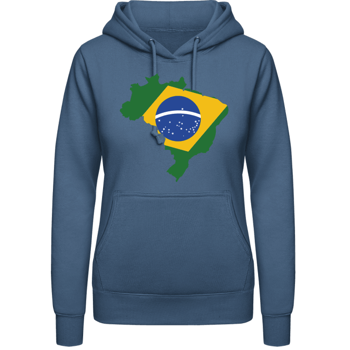 Carte du Brésil Sweat à capuche pour femme contain pic