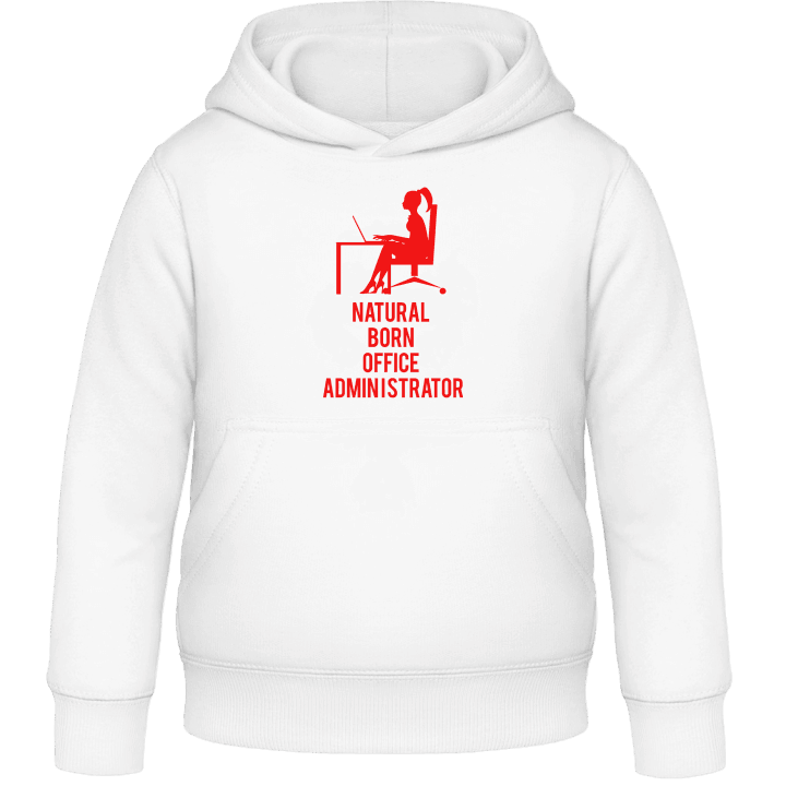 Natural Born Office Administrator Barn Hoodie contain pic