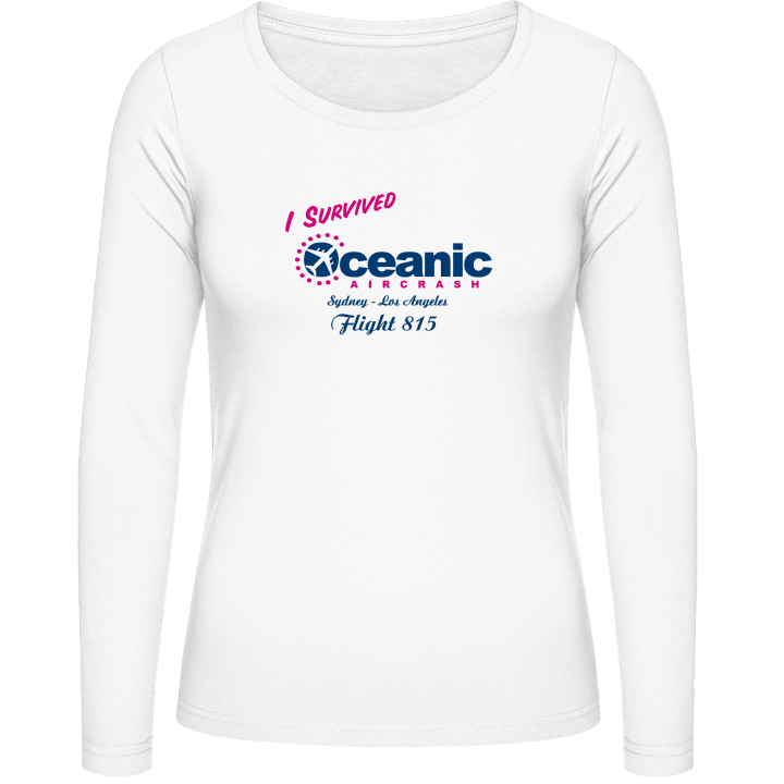 Oceanic Airlines 815 T-shirt à manches longues pour femmes 0 image