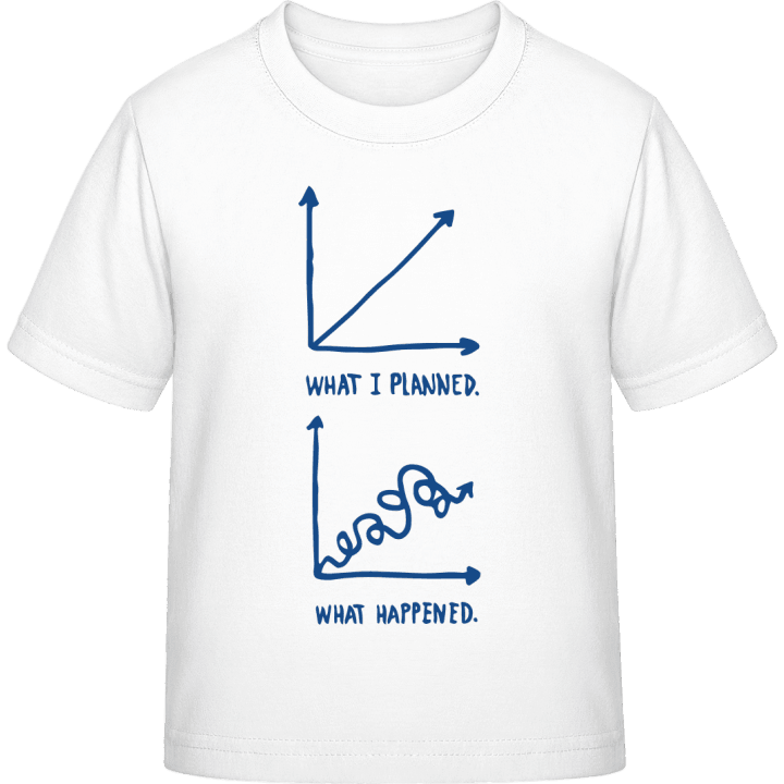 What I Planned What Happened Kids T-shirt 0 image