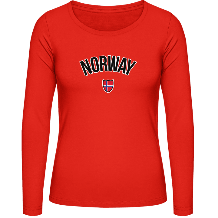 NORWAY Fan Frauen Langarmshirt 0 image