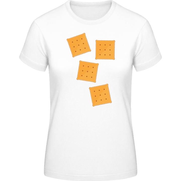 Biscuits Vrouwen T-shirt contain pic