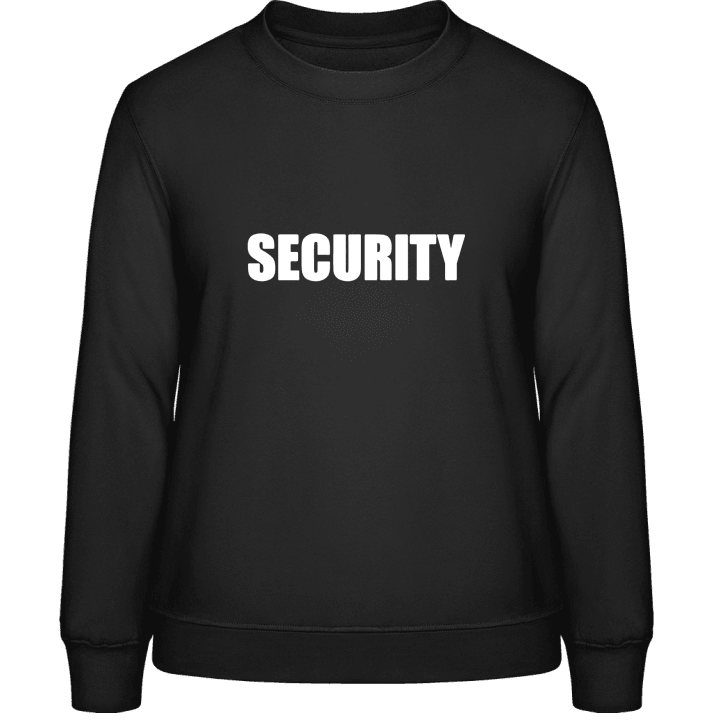 Security Guard Women Sweatshirt contain pic
