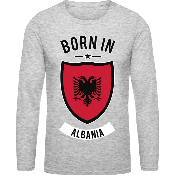 Born in Albania Long Sleeve Shirt 0 image