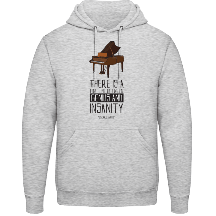 Line Between Genius And Insanity Hoodie contain pic