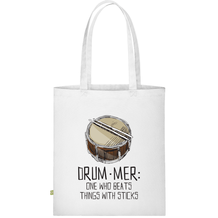 Drummer Beats Things With Sticks Cloth Bag contain pic