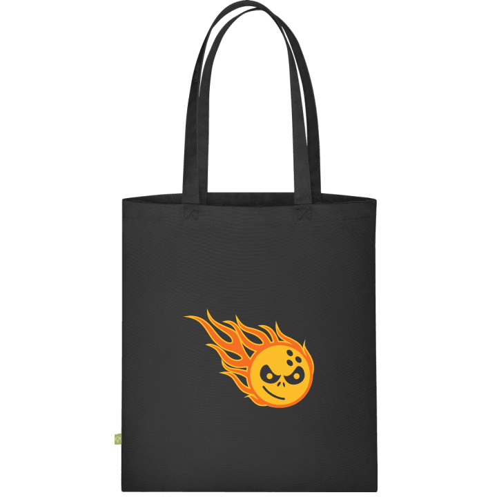 Bowling Ball on Fire Cloth Bag contain pic