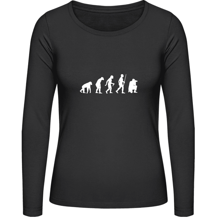 Photographer Evolution Langermet skjorte for kvinner contain pic