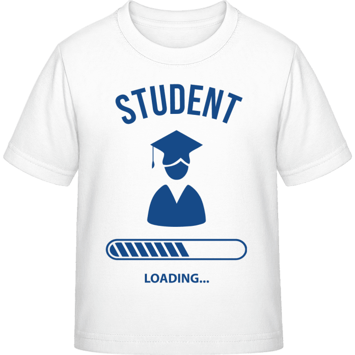 Student Loading Design T-shirt pour enfants contain pic