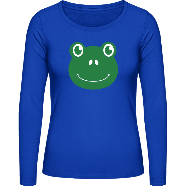 Frosch Comic Frauen Langarmshirt 0 image