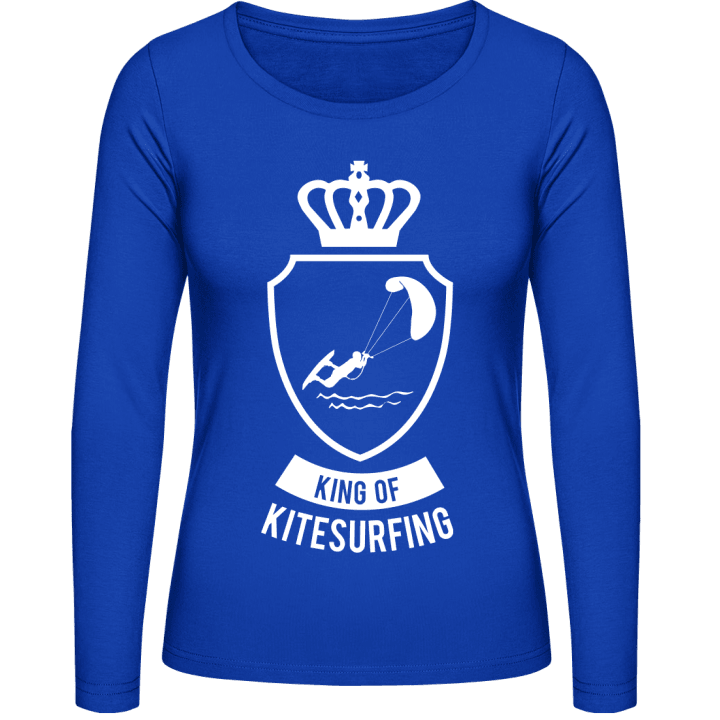 King Of Kitesurfing Frauen Langarmshirt contain pic