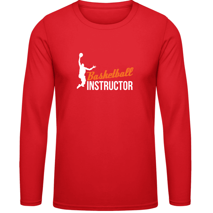Basketball Instructor T-shirt à manches longues contain pic