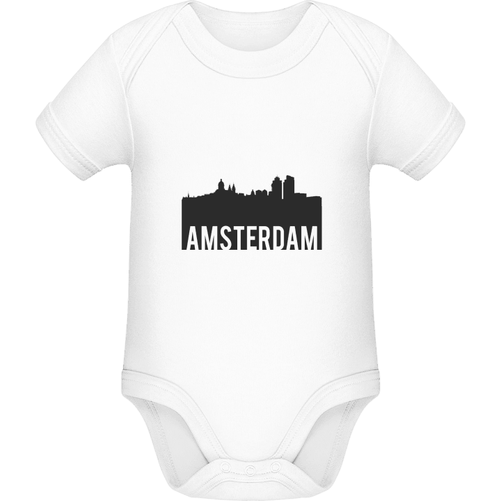Amsterdam Skyline Baby romper kostym contain pic