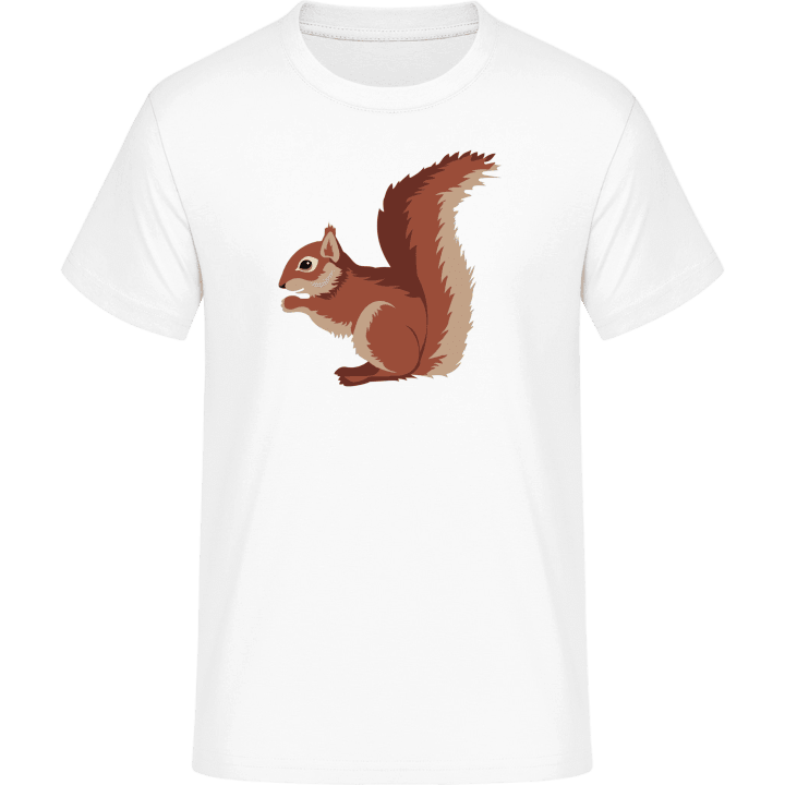 Red Squirrel Illustration T-Shirt contain pic