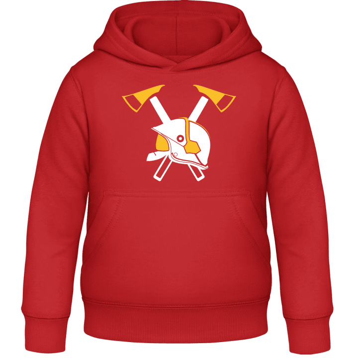 Firefighter Equipment Kids Hoodie contain pic