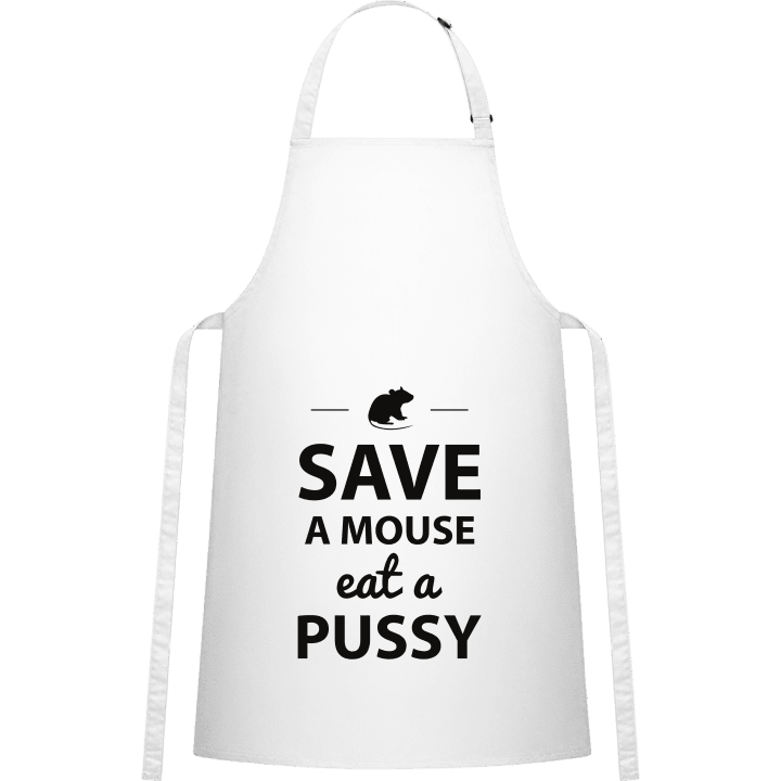 Save A Mouse Eat A Pussy Humor Förkläde för matlagning contain pic