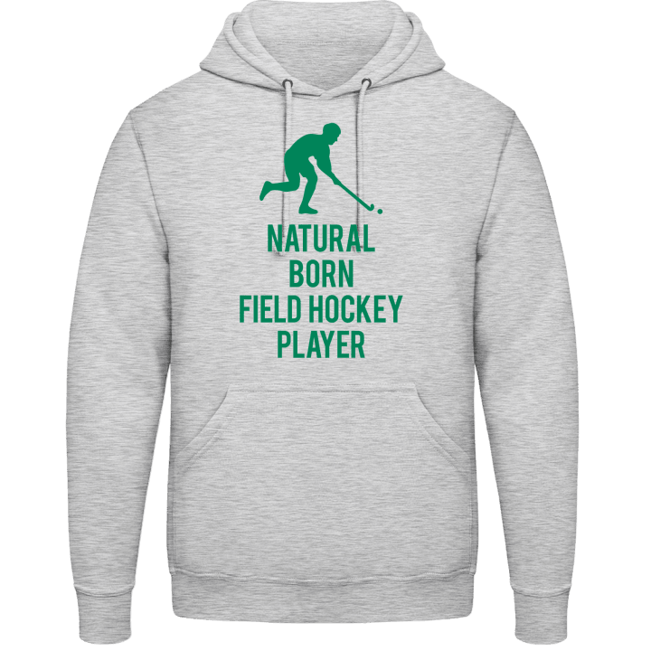 Natural Born Field Hockey Player Hoodie contain pic