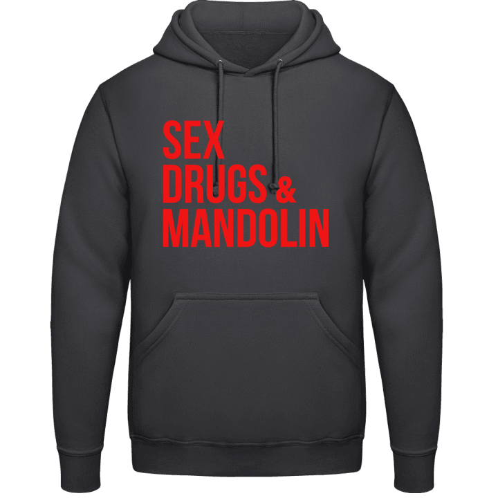 Sex Drugs And Mandolin Felpa con cappuccio contain pic