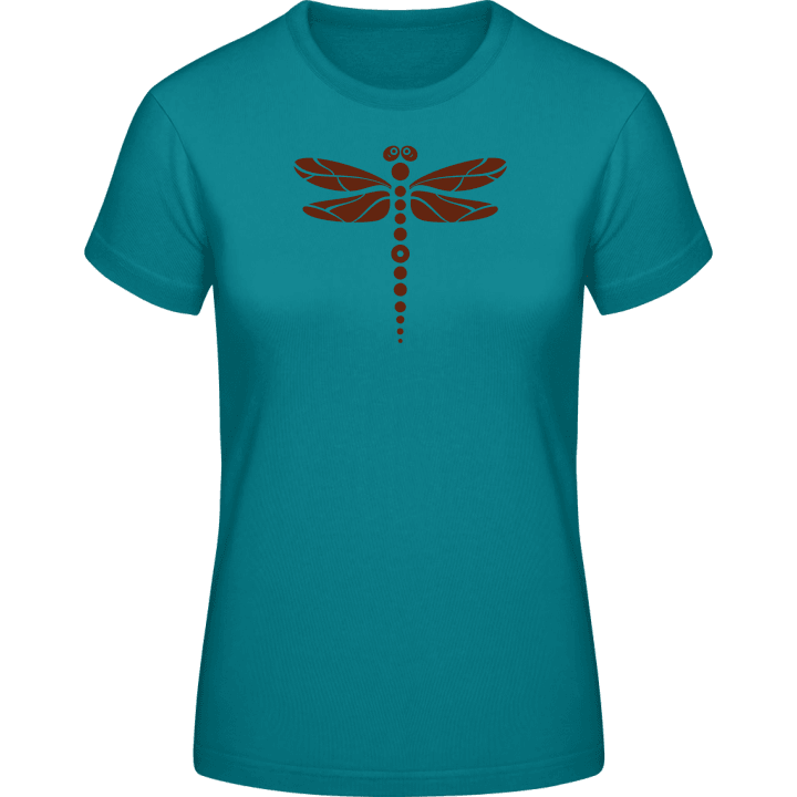 Dragonfly Illustration T-shirt för kvinnor 0 image