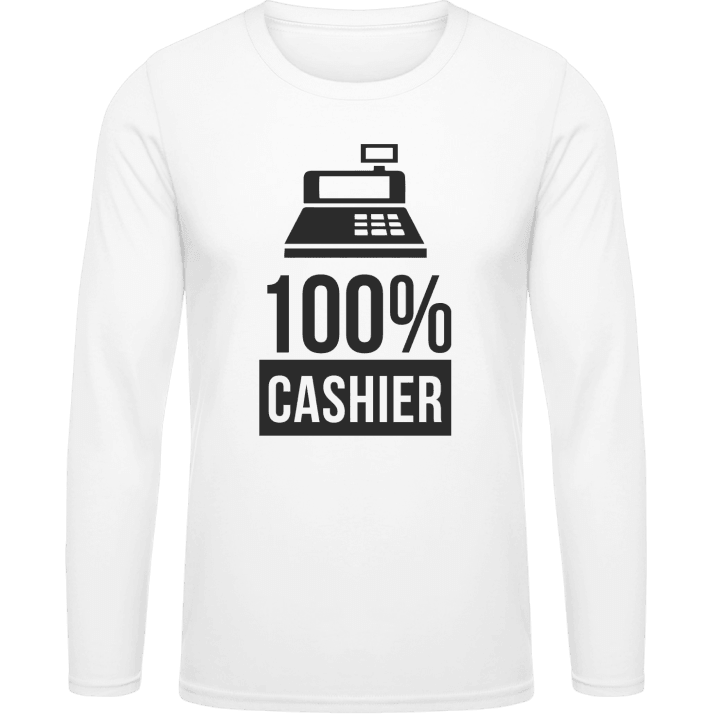 Cashier Design Langarmshirt contain pic